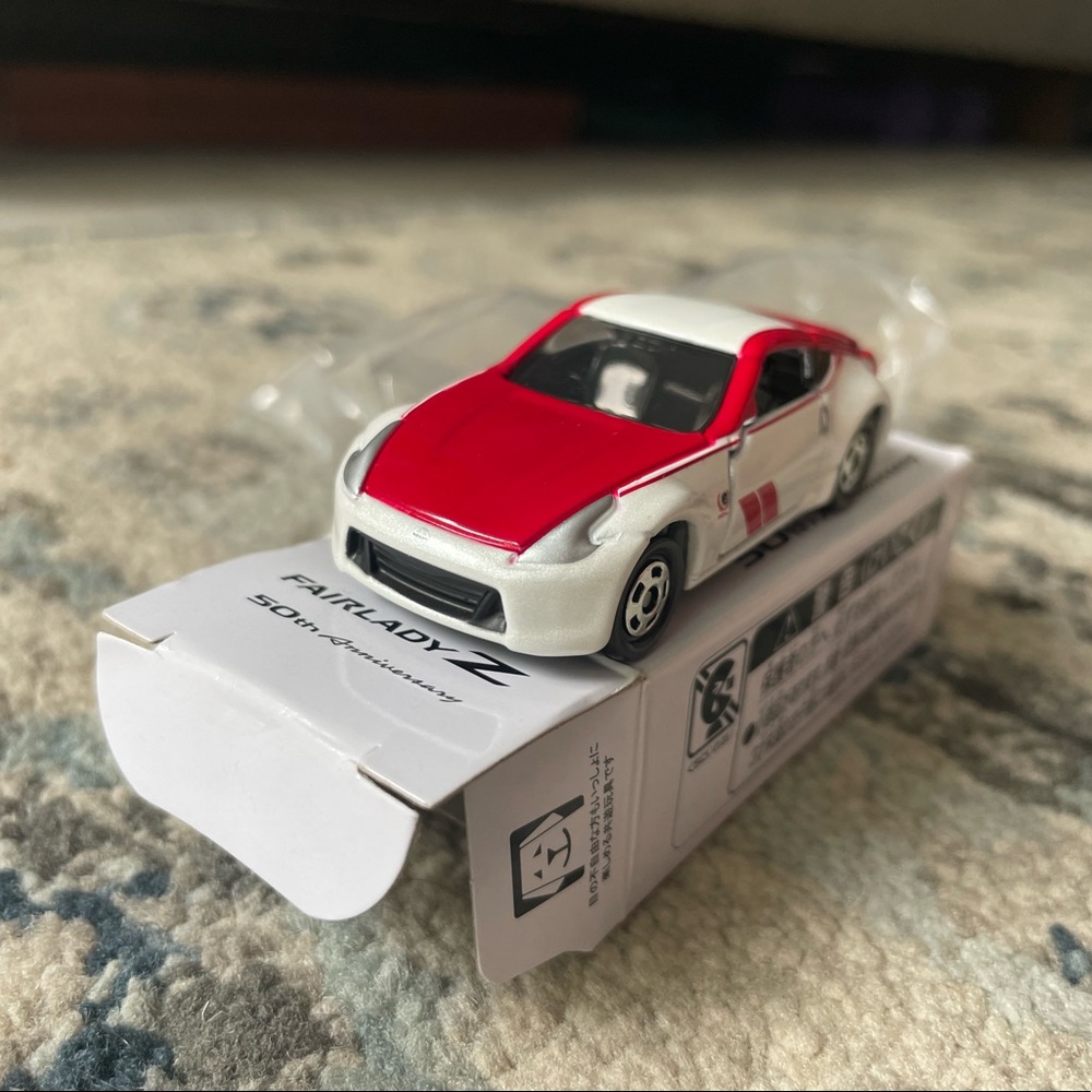 Limited Edition Nissan 370Z 50th anniversary collectible mini car.